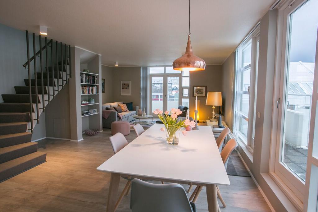 Penthouse Downtown With Free Parking Reykjavík